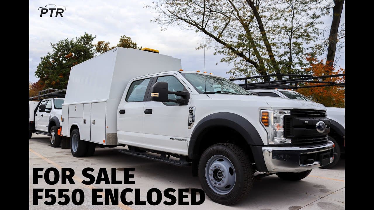 F550 Enclosed Service Body - FOR SALE - YouTube