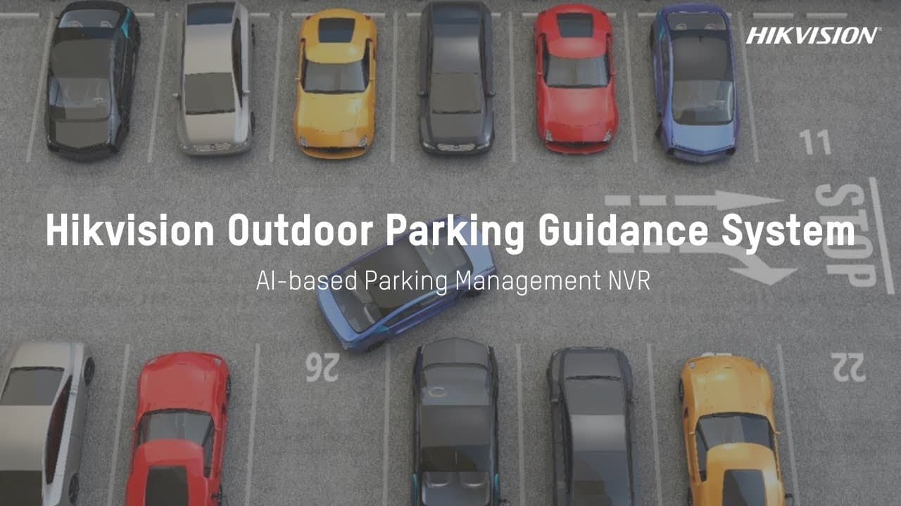 Hikvision Outdoor Parking Guidance System - AI-based Parking Management ...