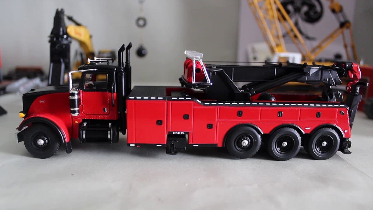 1:50 First Gear Peterbilt 367/Century 1060s Rotator Unboxing - YouTube