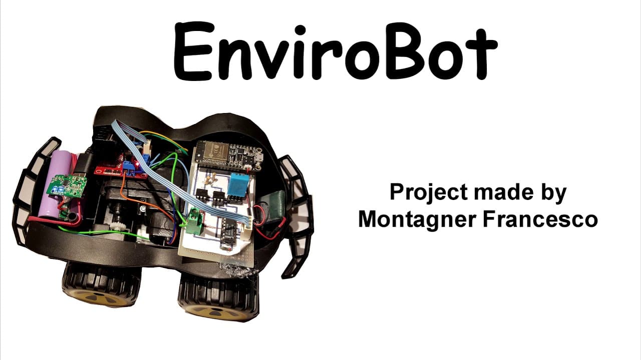 EnviroBot un rover per controlli ambientali - YouTube