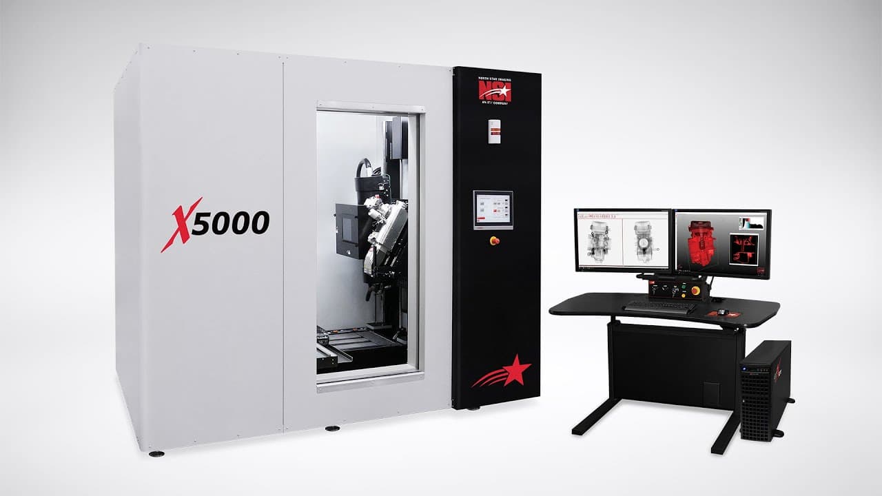North Star Imaging | X5000 - Industrial CT X-ray System - YouTube
