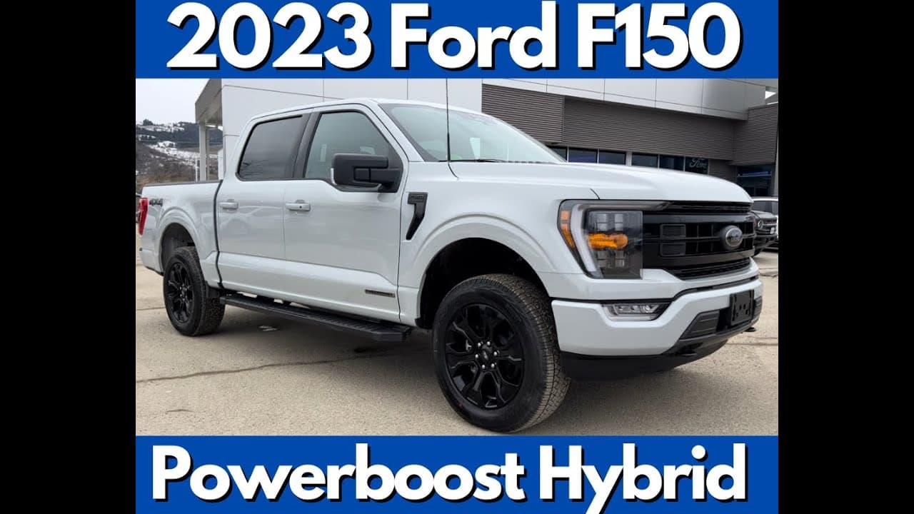 2023 Ford F-150 Powerboost Hybrid Walk-Around - YouTube