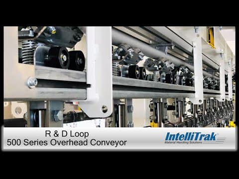 Overhead Conveyor R & D Loop for Vertical Farming - IntelliTrak 500 ...