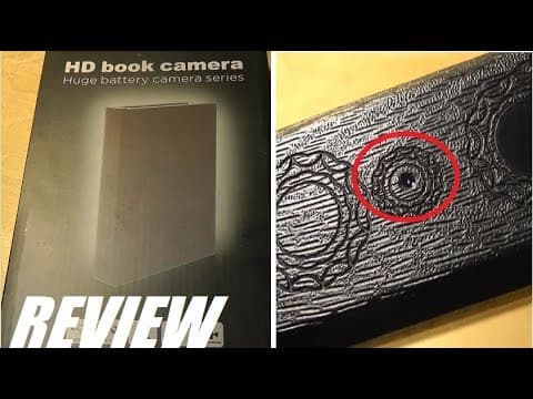 Encyclopedia Cam DVR Book Safe Nanny Cam