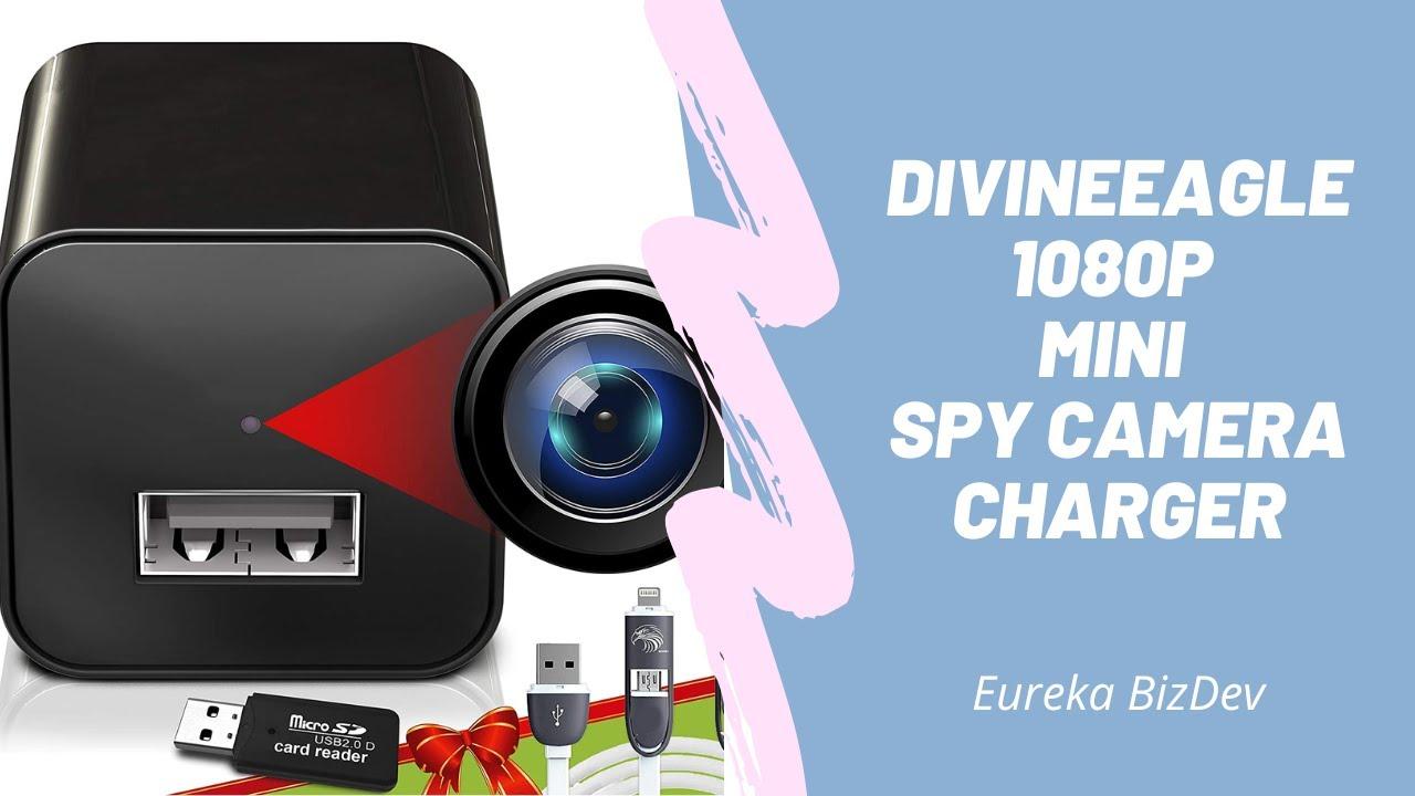 DIVINEEAGLE 1080p Mini Spy Camera Charger | $100k BONUSES in ...