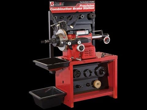 Brake Disc Lathe Ranger RL8500 - YouTube