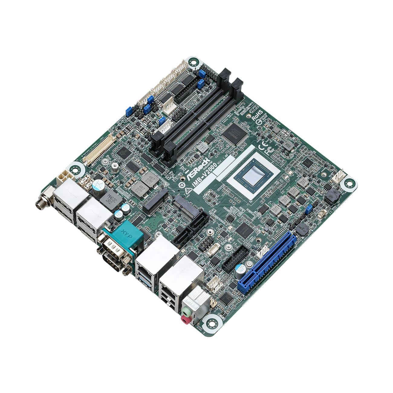 ASRock Industrial IMB-V2000M V2718 Ryzen Embedded Mini-ITX SBC