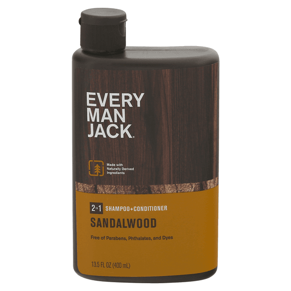 Save on Every Man Jack 2-in-1 Daily Shampoo + Conditioner Sandalwood ...