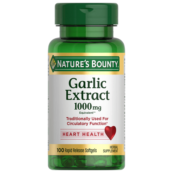 Nature's Bounty Odorless Garlic Extract Liquid