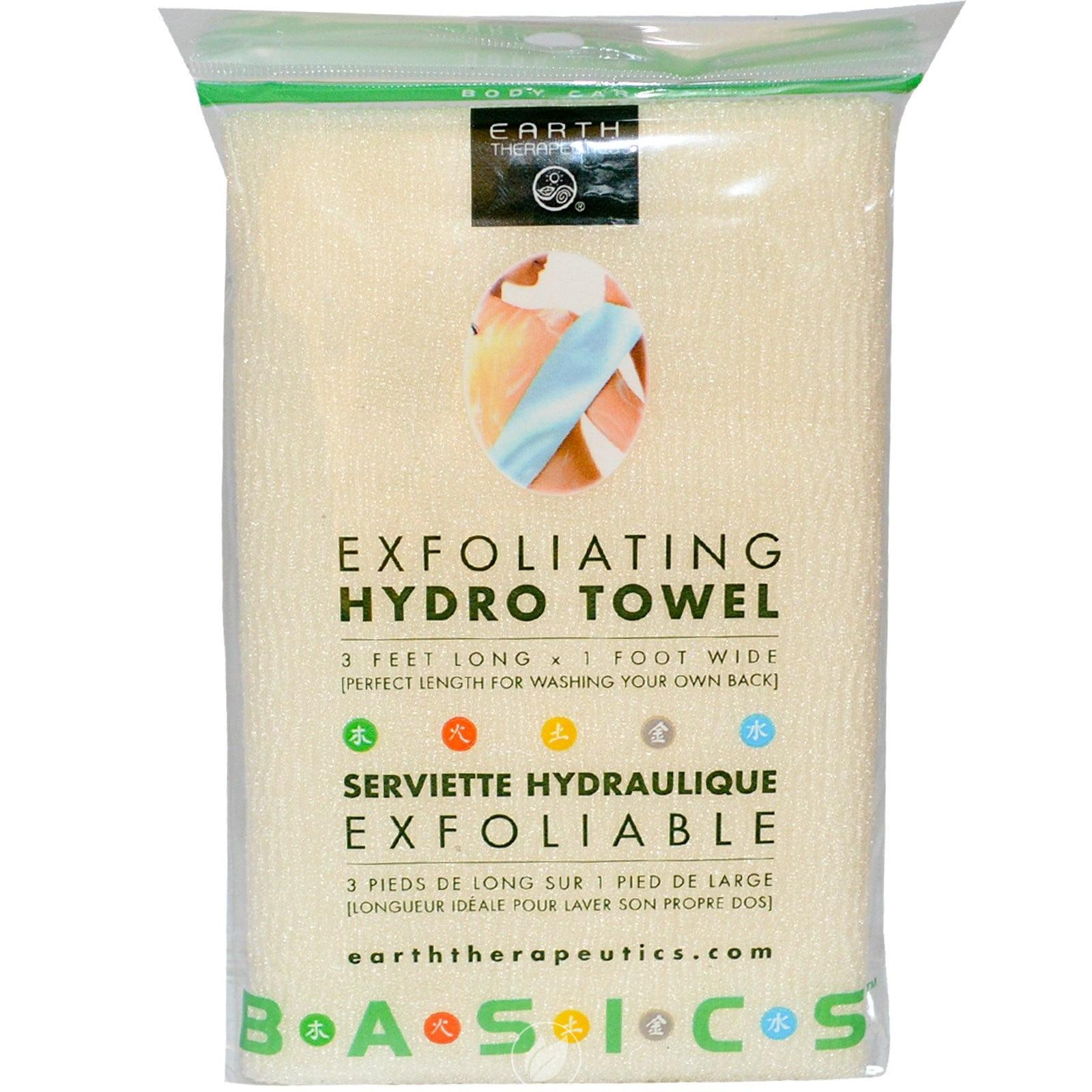 (4 Pack) Earth Therapeutics Exfoliating Hydro Towel 1 Unit - Walmart ...