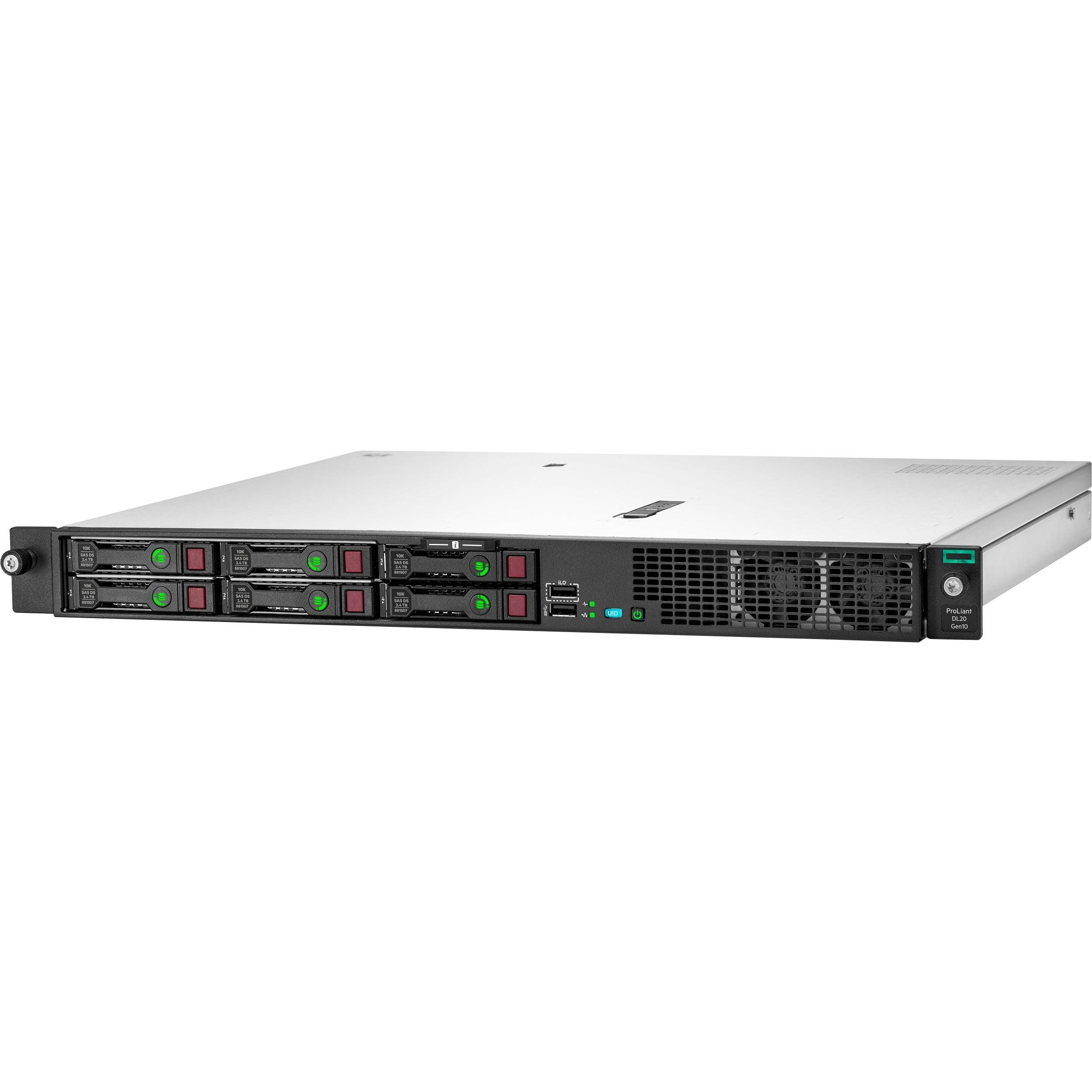 ProLiant DL20 Gen10 E-2224 1P 16GB-U S100I 4SFF 500W RPS Server ...