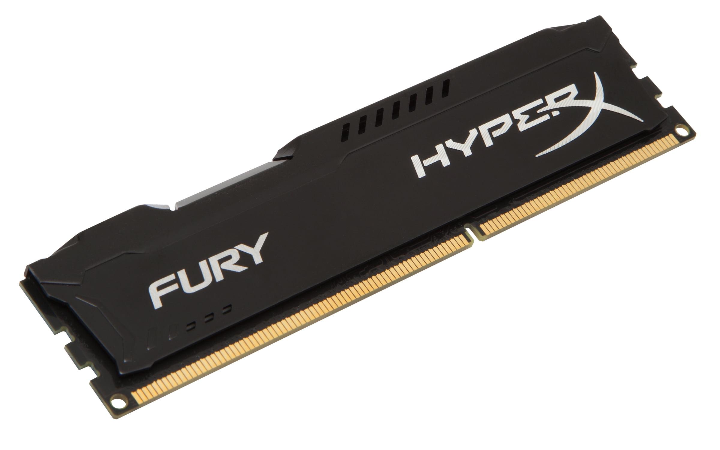 HyperX FURY Memory Black 4GB 1600MHz DDR3 CL10 DIMM HX316C10FB/4 ...