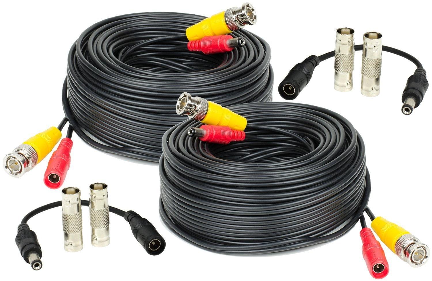 Amcrest Security Camera Cable 60FT BNC Cable, Camera Wire CCTV, Pre ...