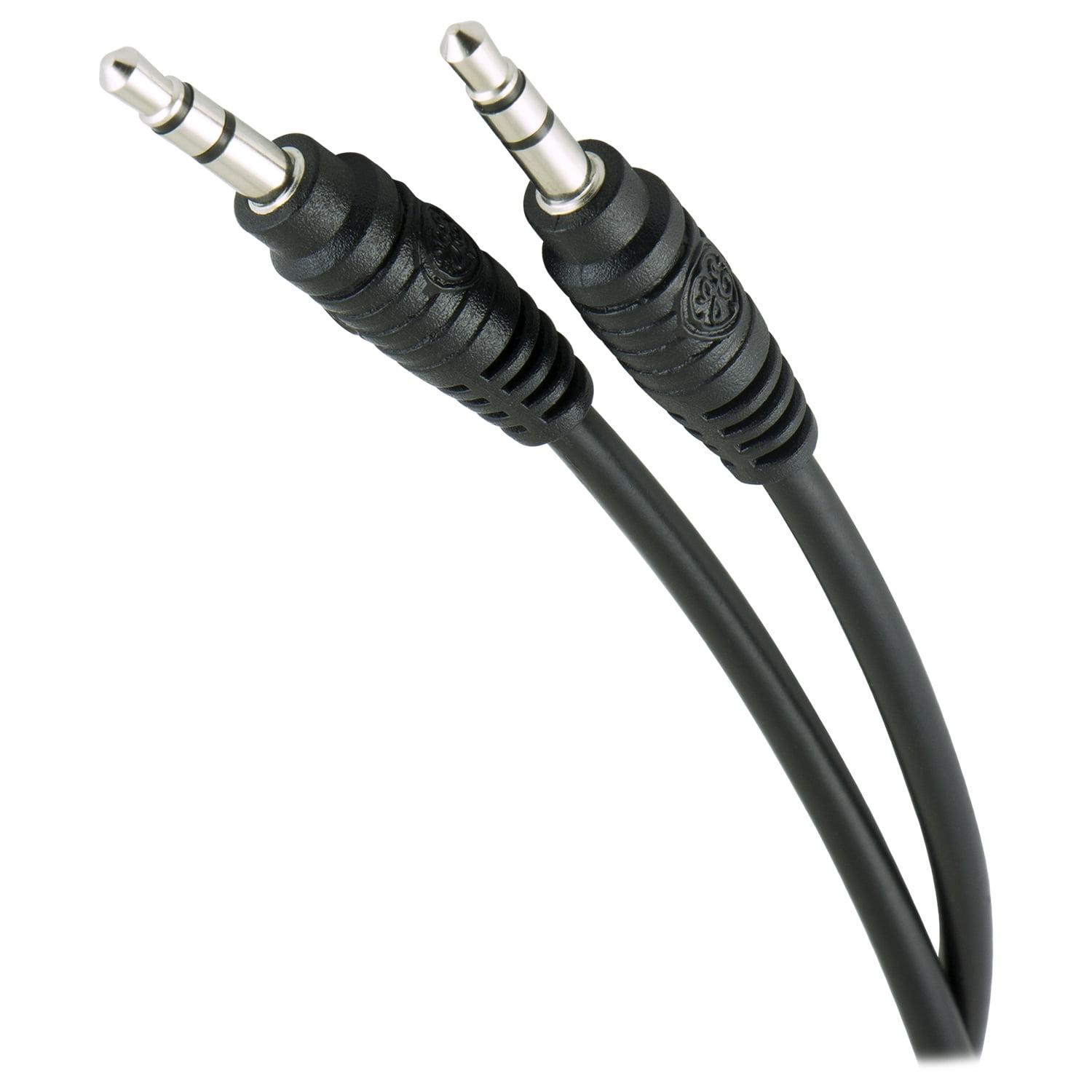 GE 12ft 3.5mm AUX Cable - Walmart.com