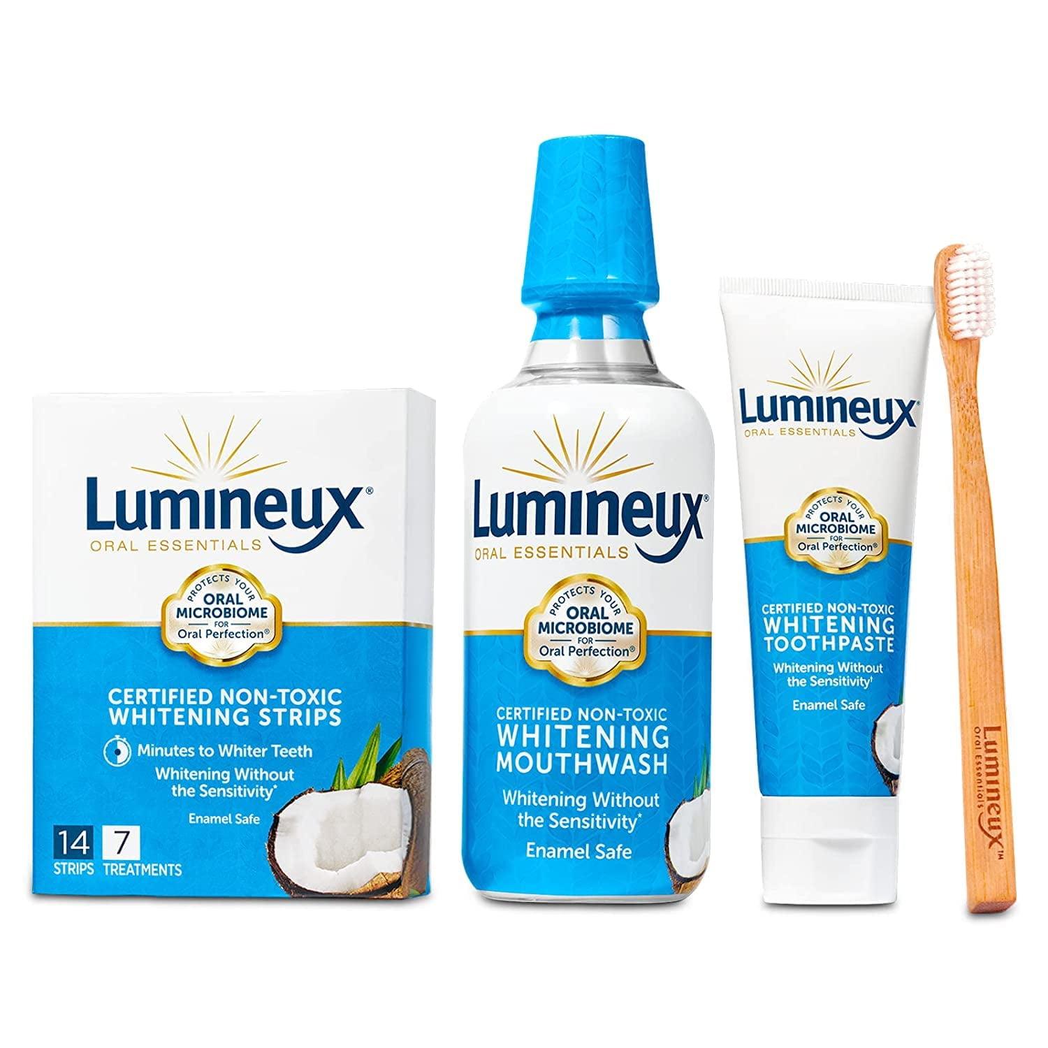 Buy Lumineux Oral Essentials Teeth Whitening Kit - Includes 7 ...