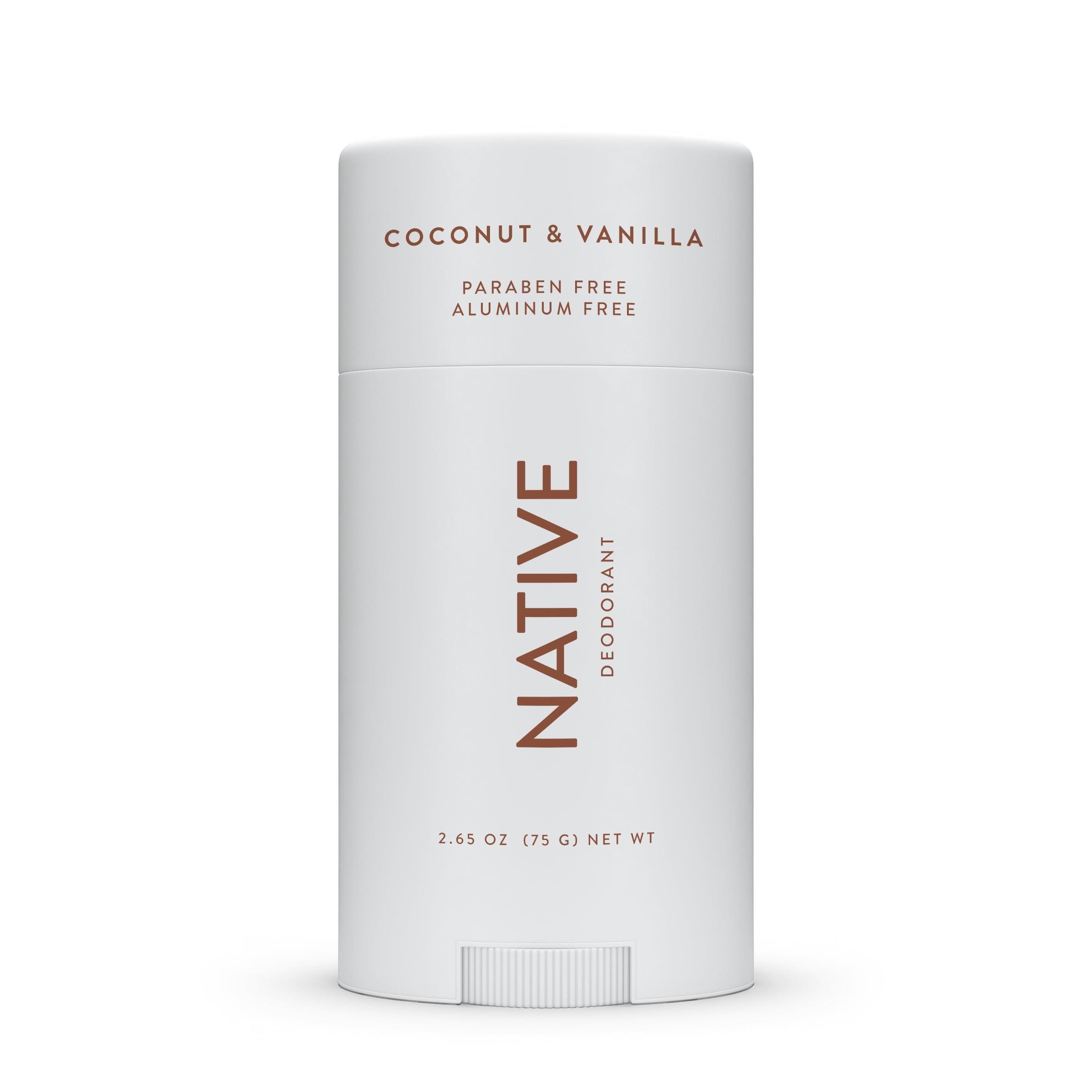 Native Deodorant, Coconut Vanilla, Aluminum Free, 2.65 oz - Walmart.com ...