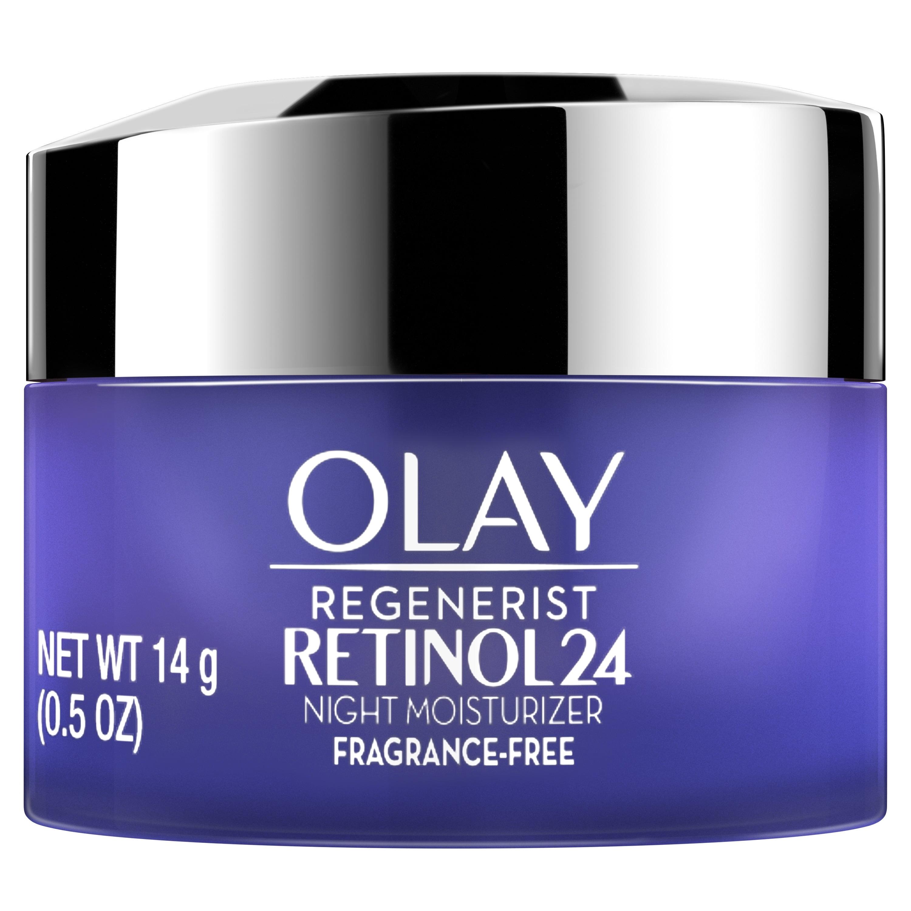 Olay Regenerist Retinol 24 Night Facial Moisturizer, Trial Size 0.5 fl ...