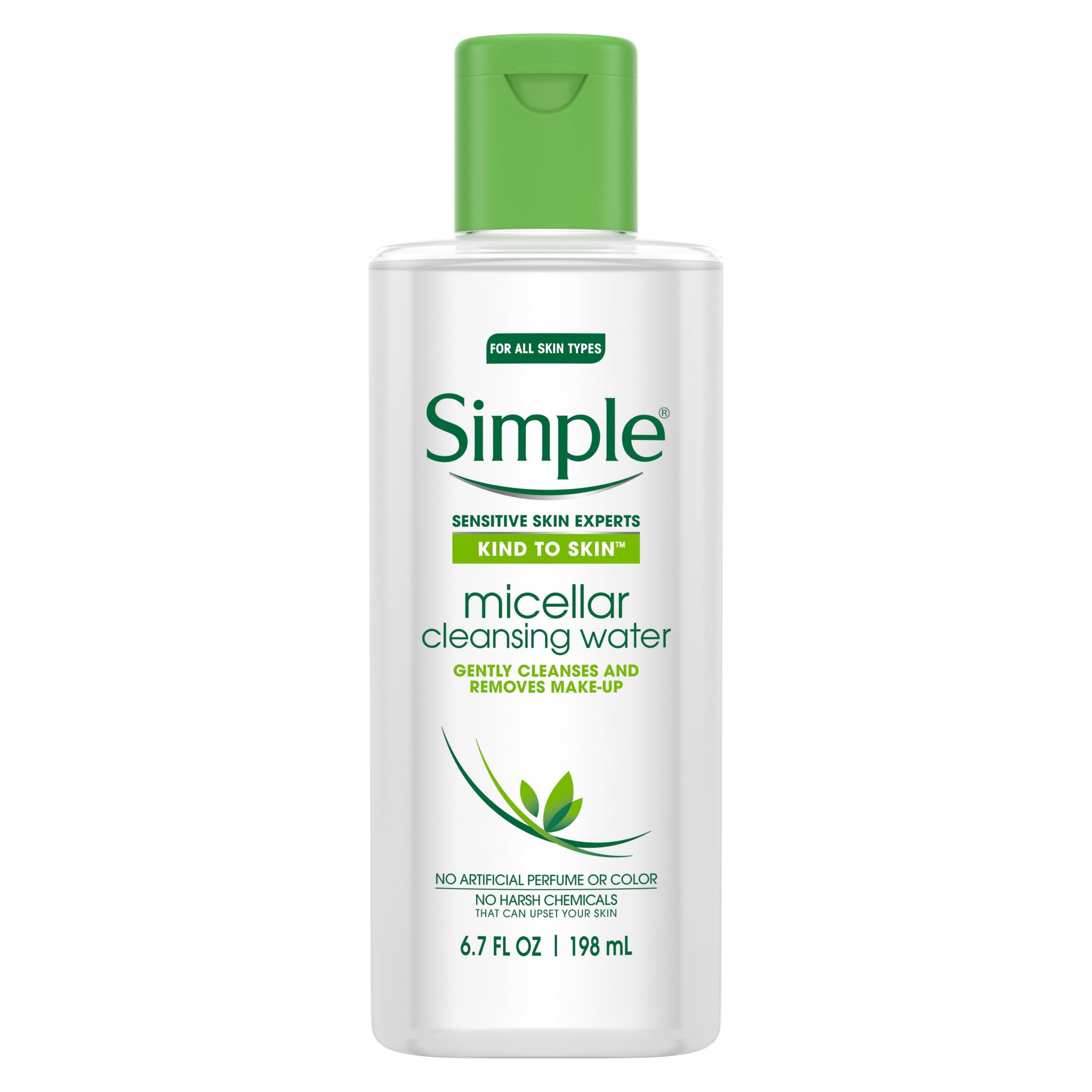 Simple Kind to Skin Cleansing Water Micellar 6.7 oz - Walmart.com ...