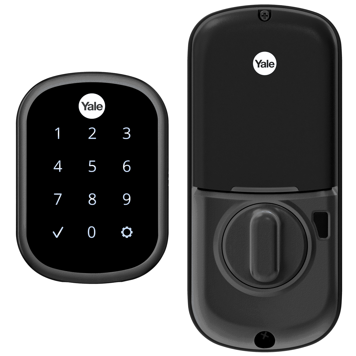 Yale Assure Lock SL - Slim Key Free Touchscreen Keypad Deadbolt - Black ...