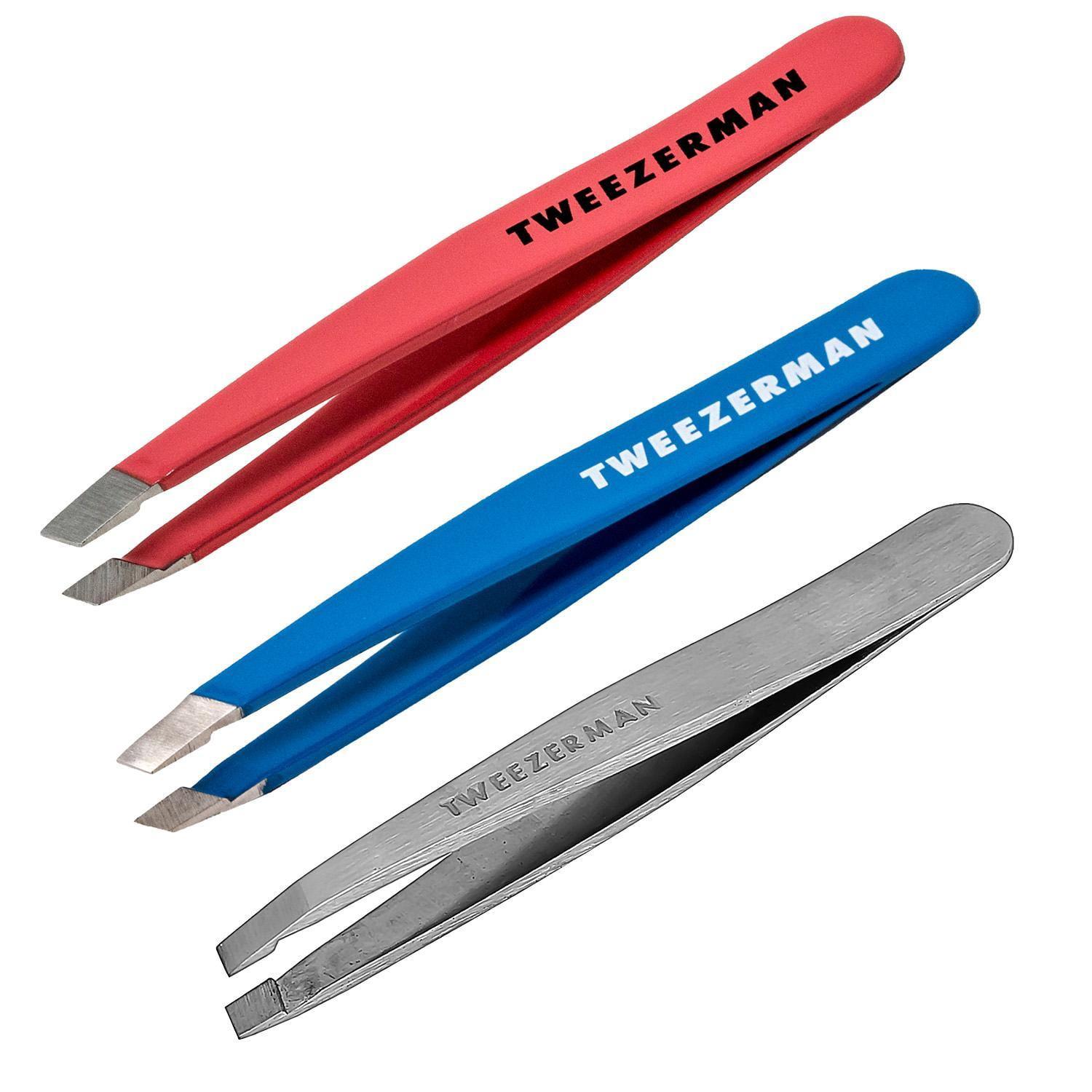 Tweezerman - Tweezerman Mini Slant Tweezer (3 pk.) - Walmart.com