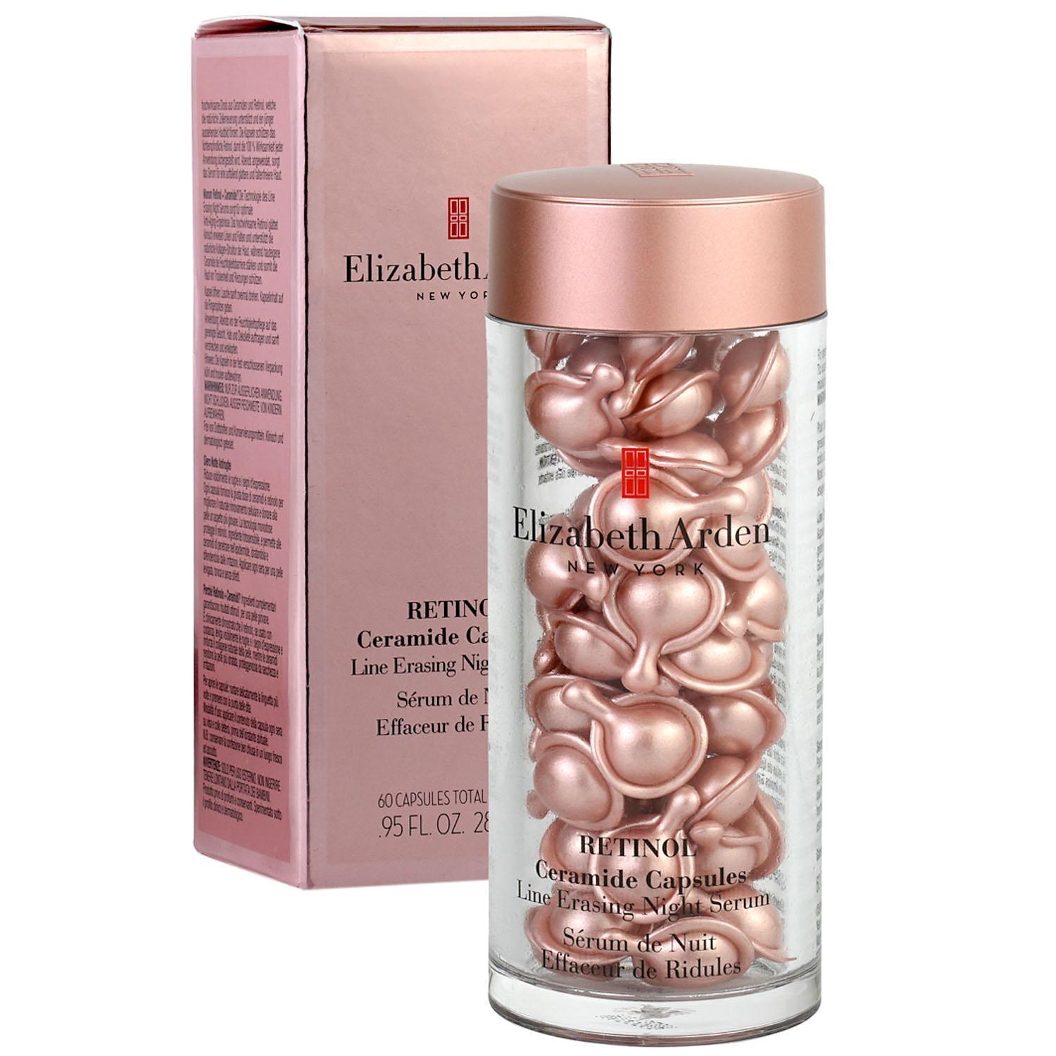 The Elizabeth Arden Retinol Ceramide Capsules Line Erasing Night Serum ...