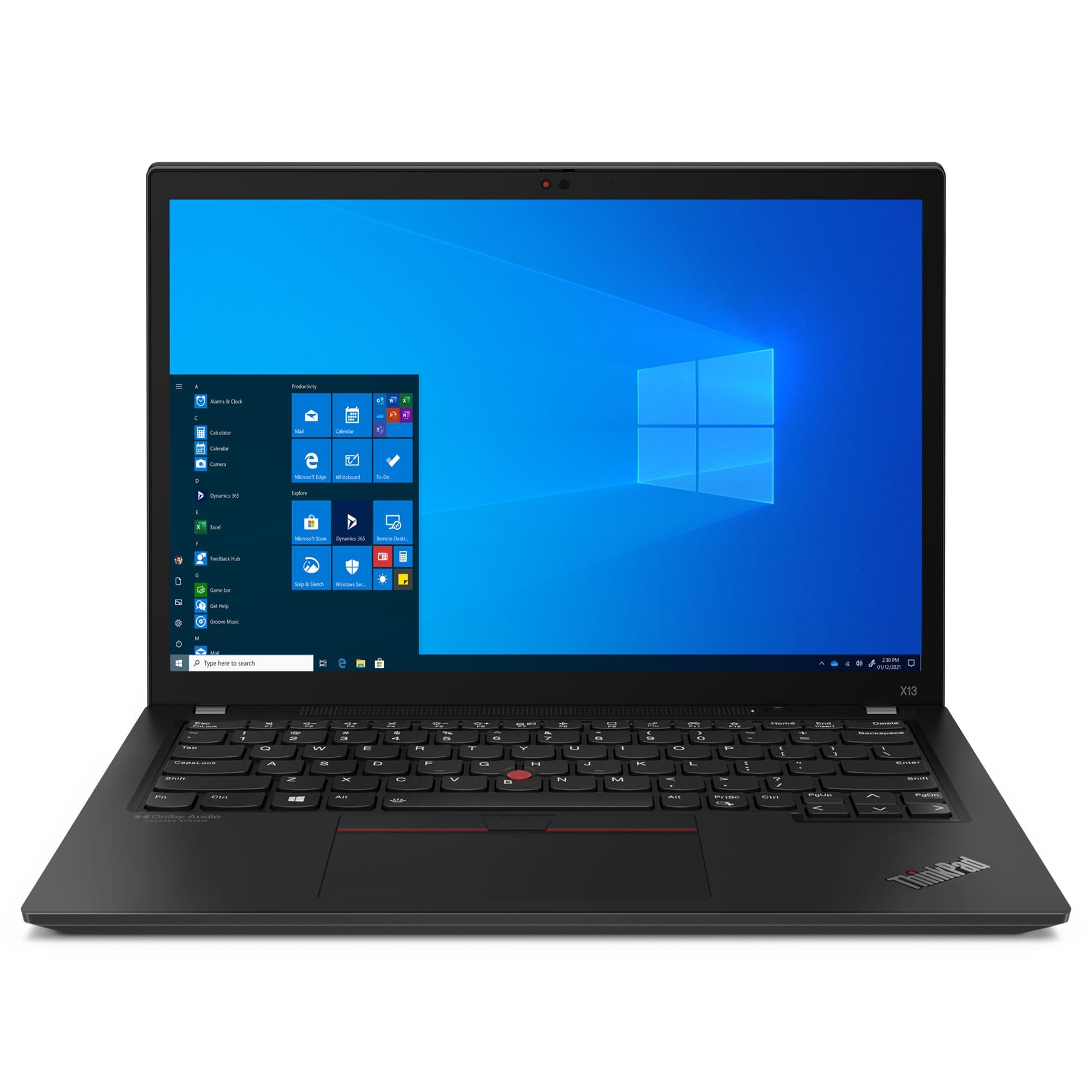 Lenovo ThinkPad X13 Gen 2 Intel Laptop, 13.3" IPS 300 nits, i5-1135G7 ...