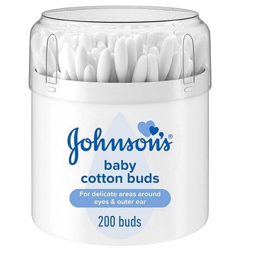 Johnson's Pure Cotton Swabs, 200 Count (Pack of 3) - Walmart.com ...