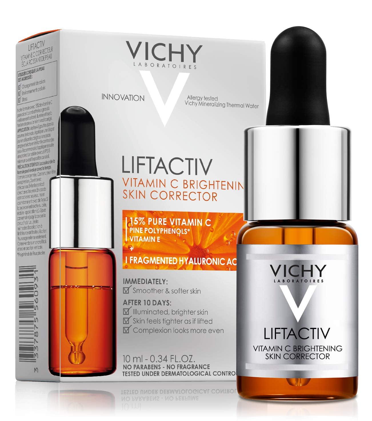 Vichy LiftActiv Vitamin C Serum and Brightening Skin Corrector, Anti ...