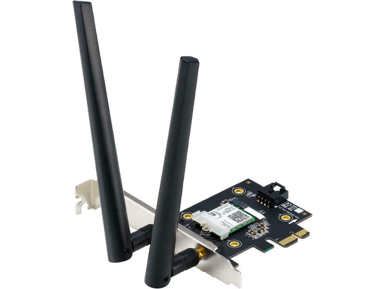 ASUS PCE-AX3000 WiFi 6 (802.11ax) Adapter with 2 External Antennas ...