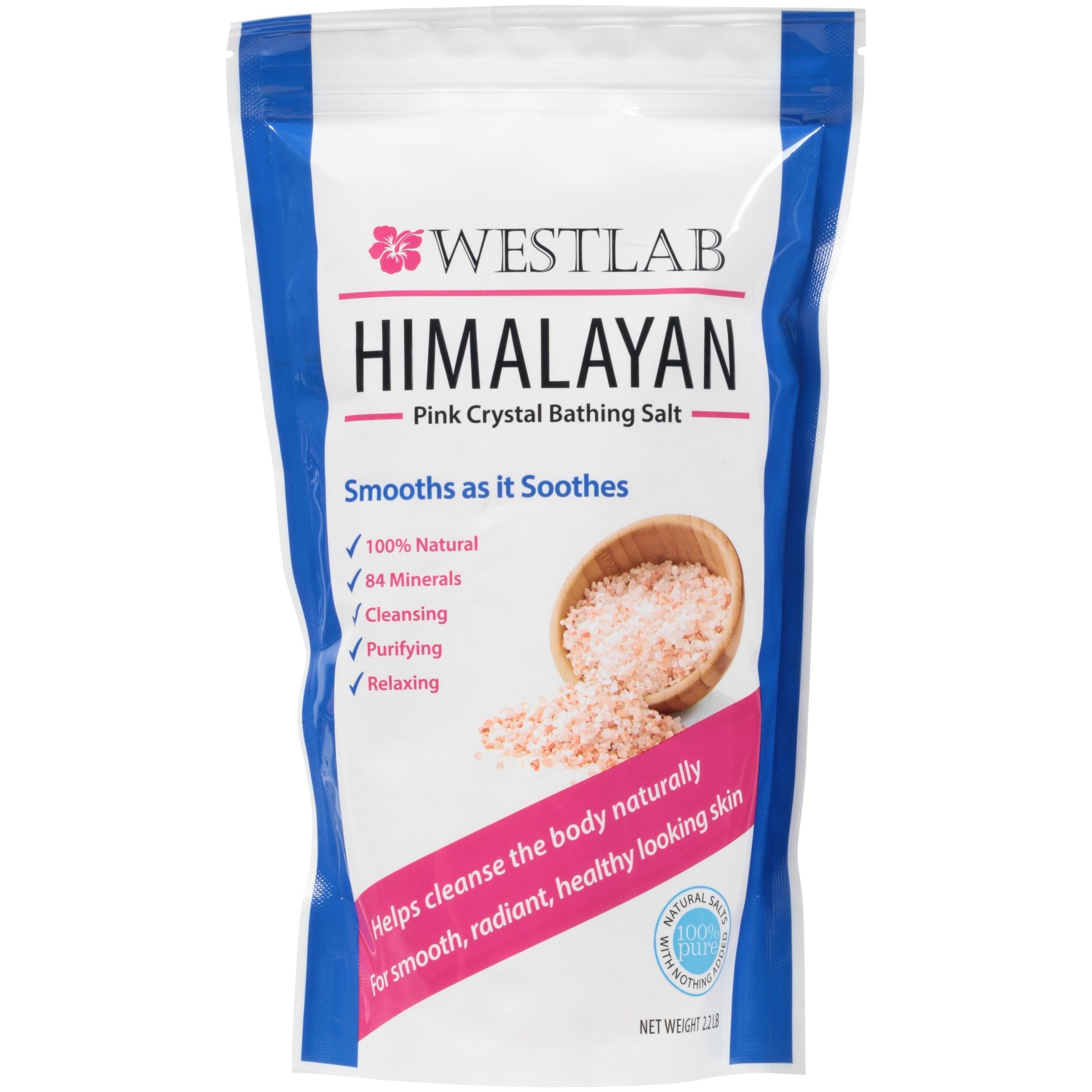 Westlab Himalayan Pink Crystal Bathing Salt 2.2 lb Bag - Walmart.com