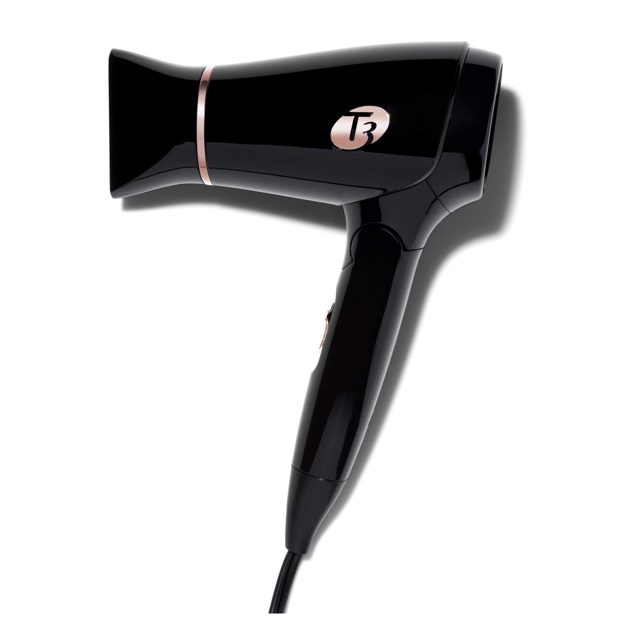 T3 - T3 Micro Featherweight Compact Folding Hair Dryer - Black ...