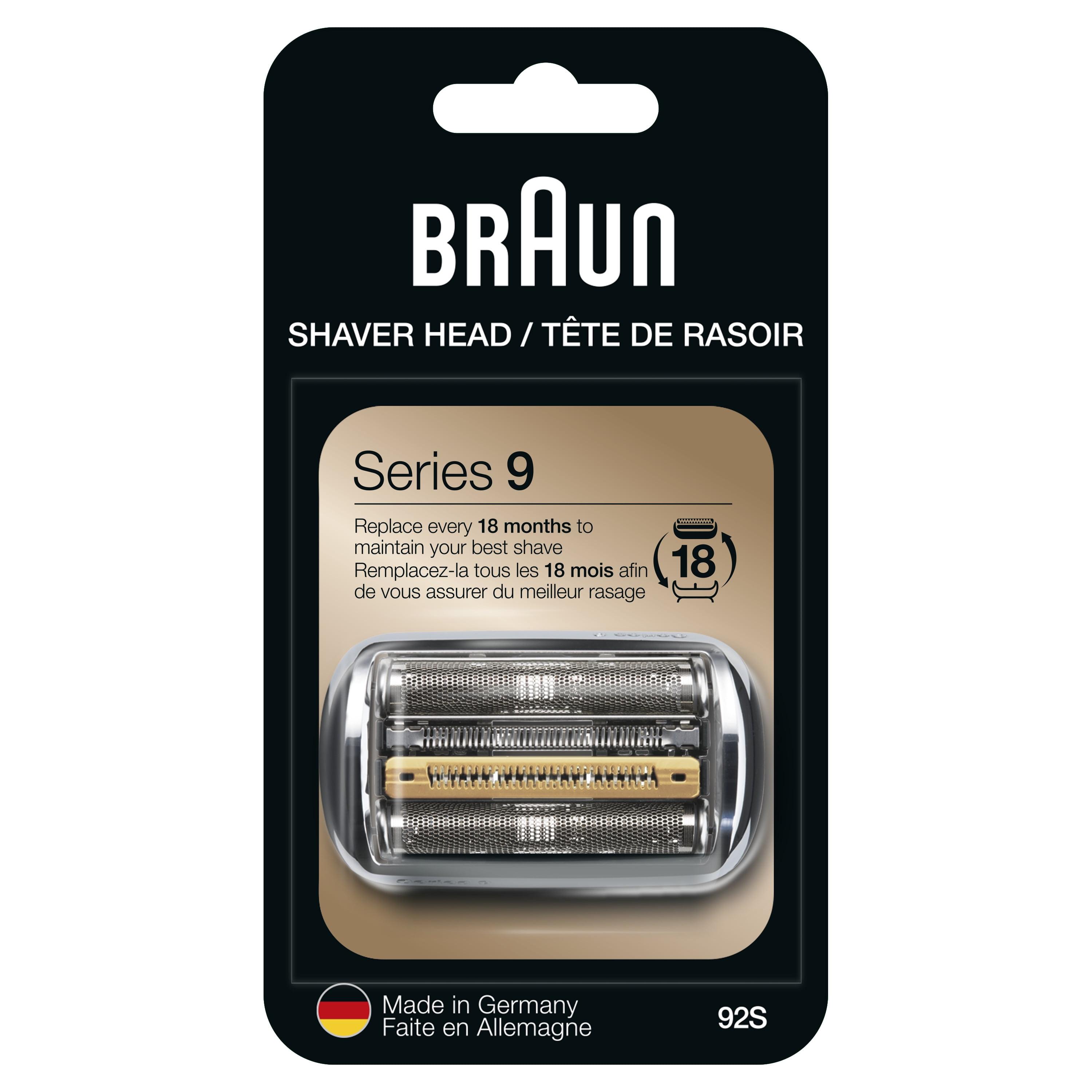 Buy Braun Series 9 92S Electric Shaver Foil and Cutter Replacement Head ...