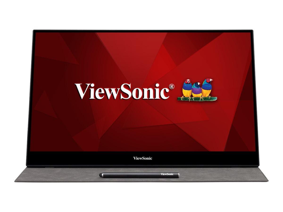 ViewSonic TD1655 - LED monitor - 15.6" (15.6" viewable) - touchscreen ...