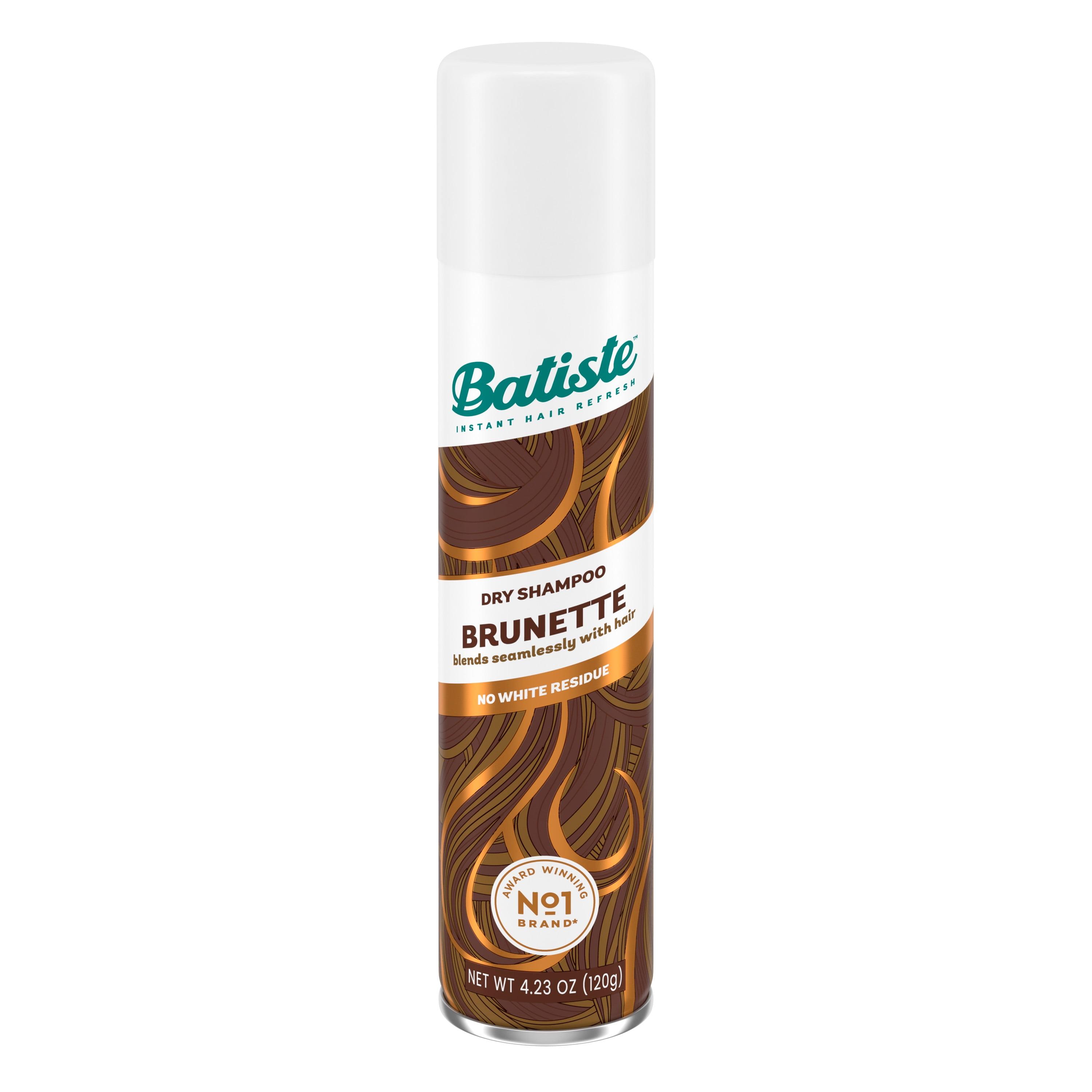 Batiste, Dry Shampoo, Brunette, 4.23 oz. *Packaging May Vary - Walmart.com