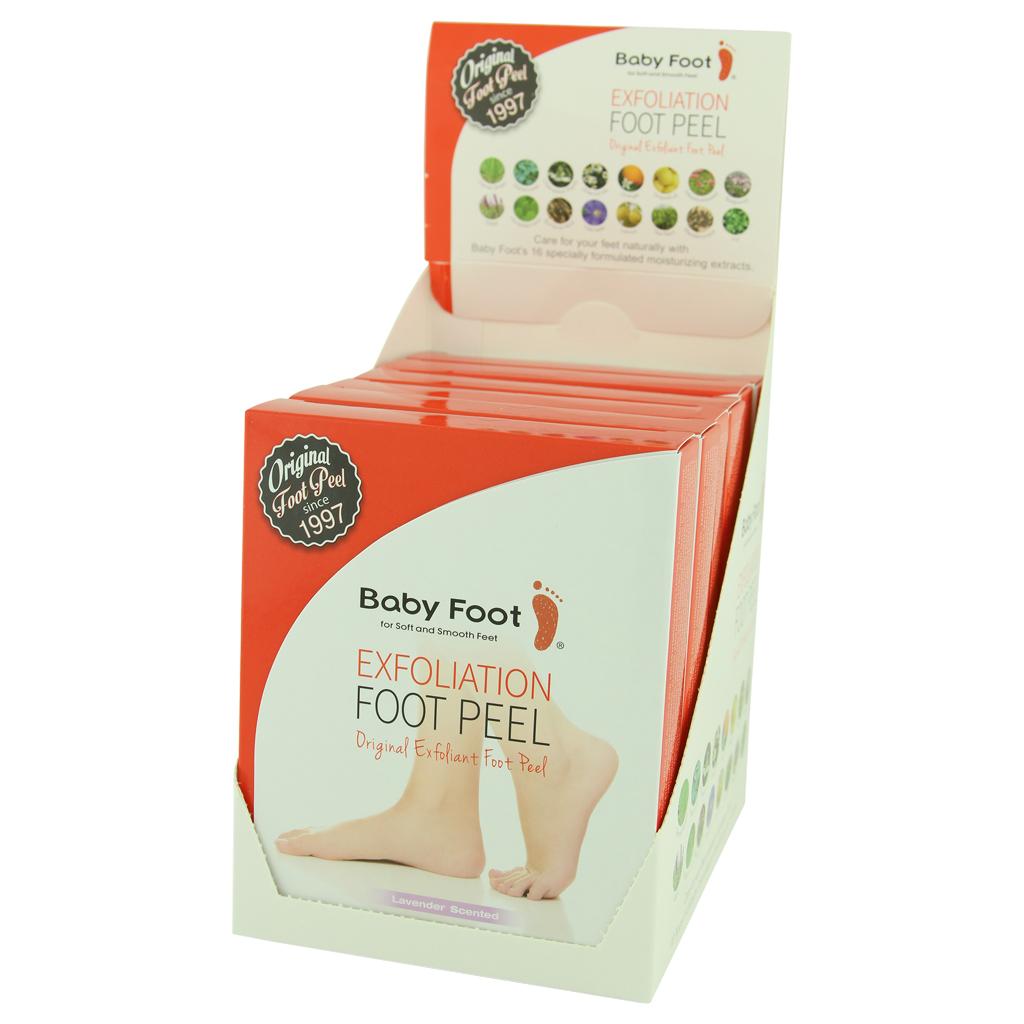 Baby Foot Exfoliation Foot Peel 6 ct 70 ml - Walmart.com - Walmart.com