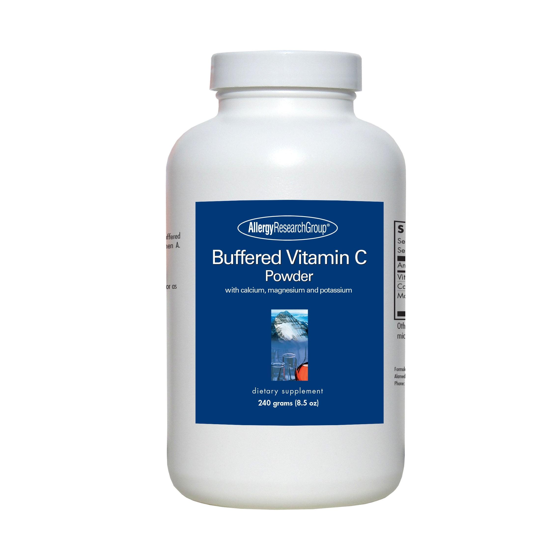 Allergy Research Group Buffered Vitamin C Powder 240 grams (8.5 oz) - Walmart.com - Walmart.com