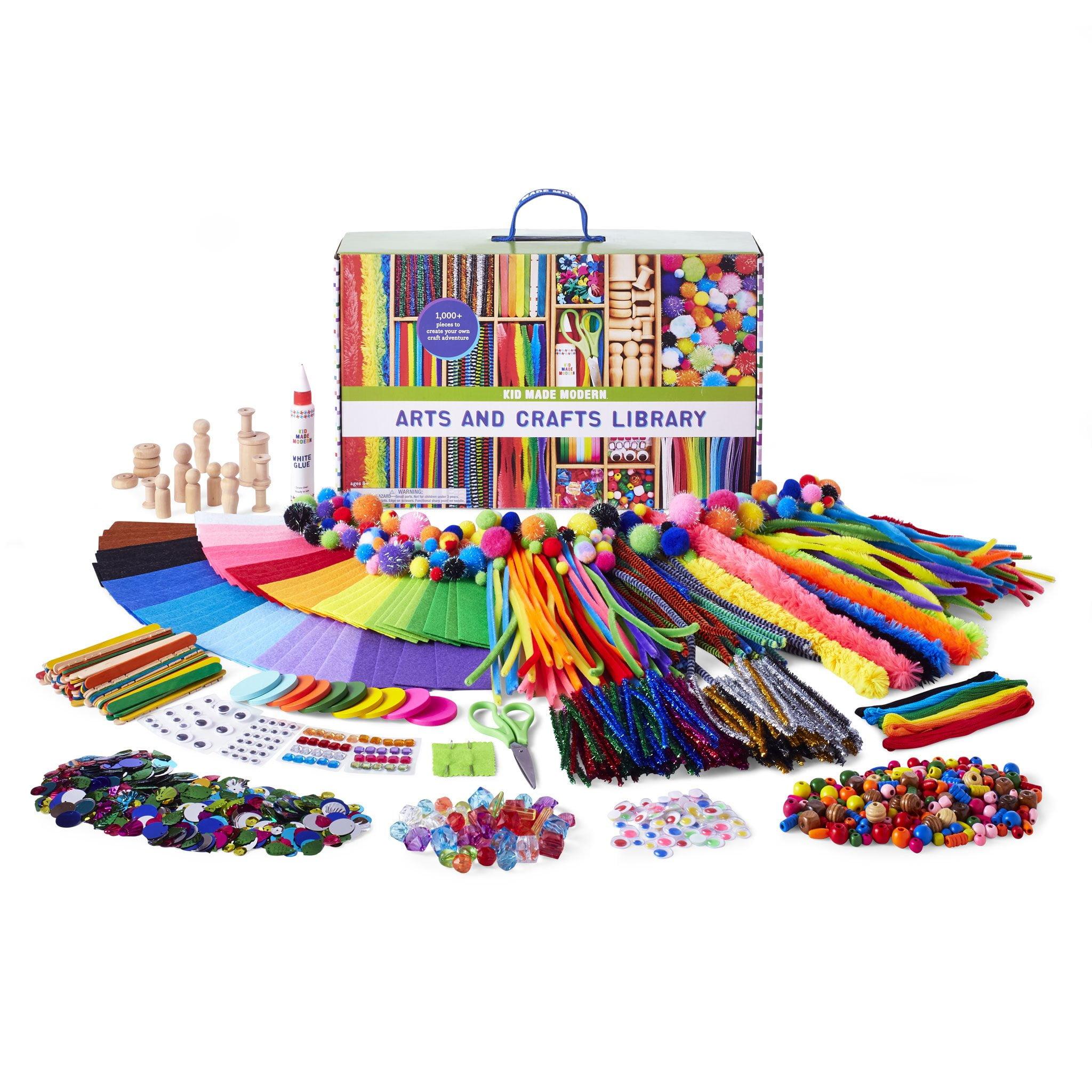 Kid Made Modern Arts and Crafts Library - Craft Set for Kids Ages 6 and ...