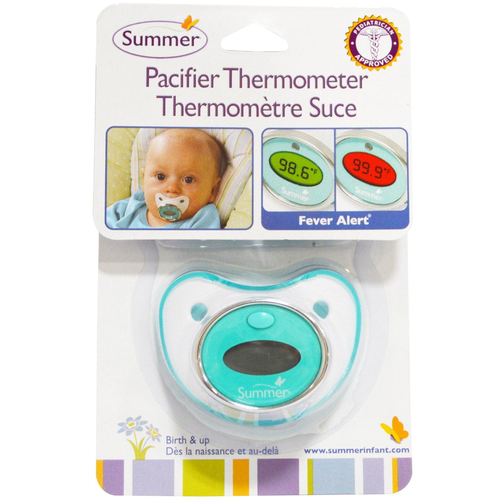 Summer Infant Pacifier Digital Thermometer with Memory Feature and ...