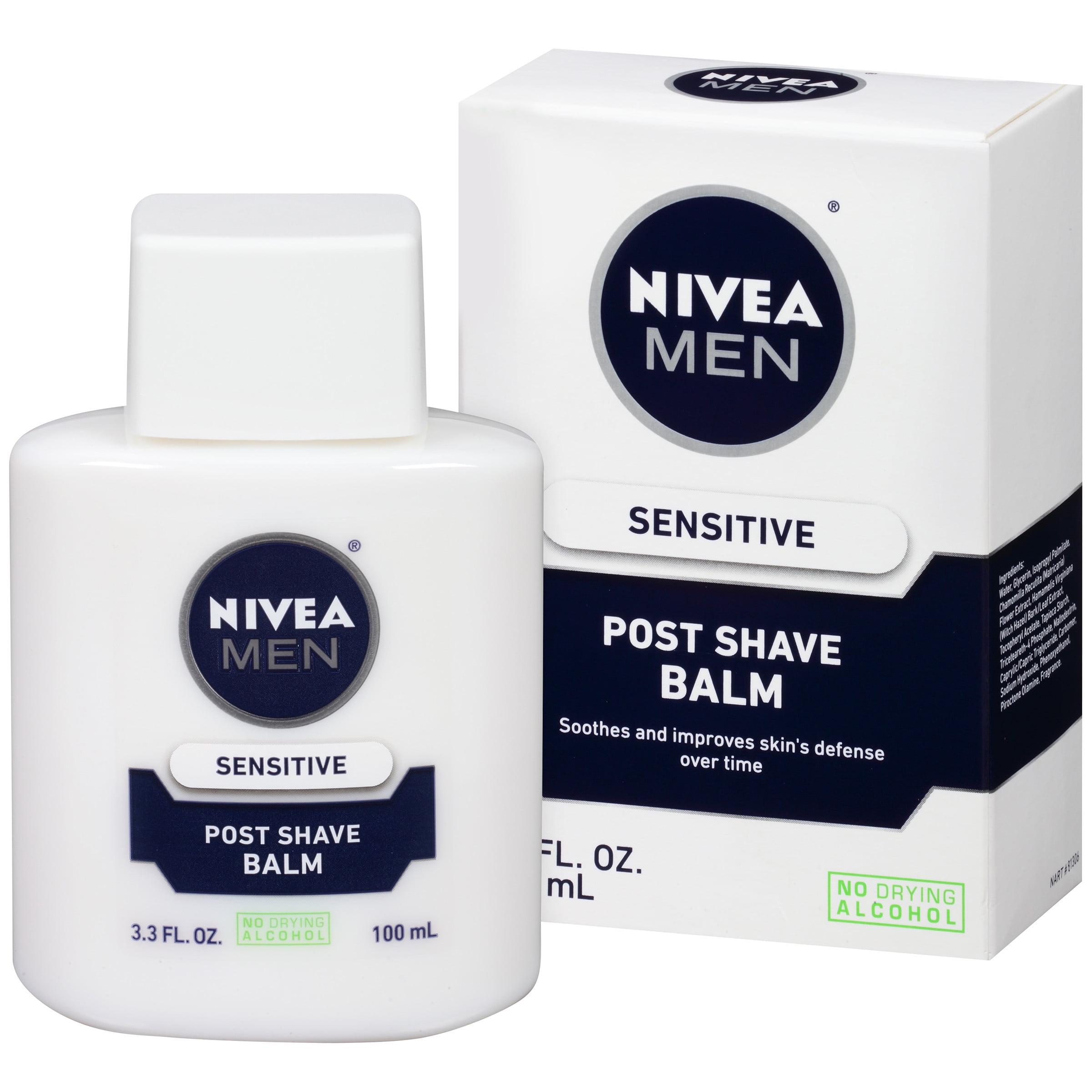 NIVEA Men Sensitive Post Shave Balm 3.3 fl. oz. - Walmart.com