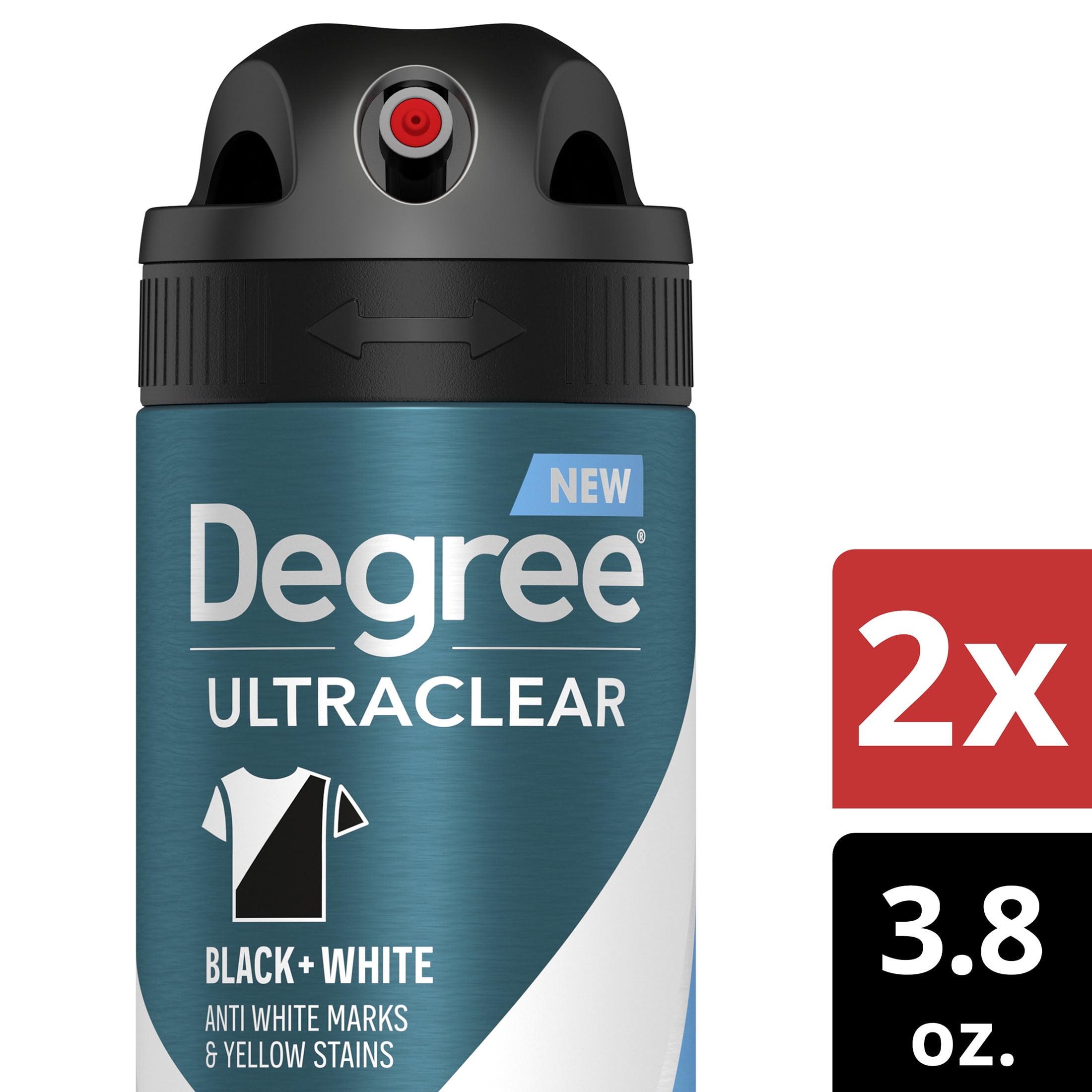 Degree Men UltraClear 72H Antiperspirant Deodorant Dry Spray Black ...