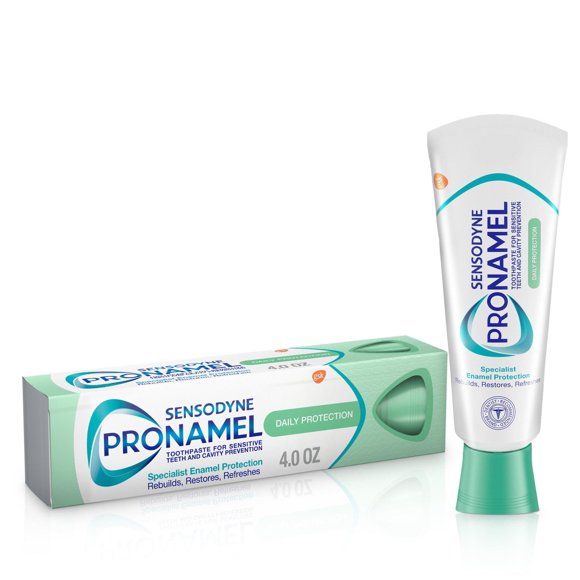 Sensodyne Pronamel Daily Protection Sensitive Toothpaste, Mint Essence ...