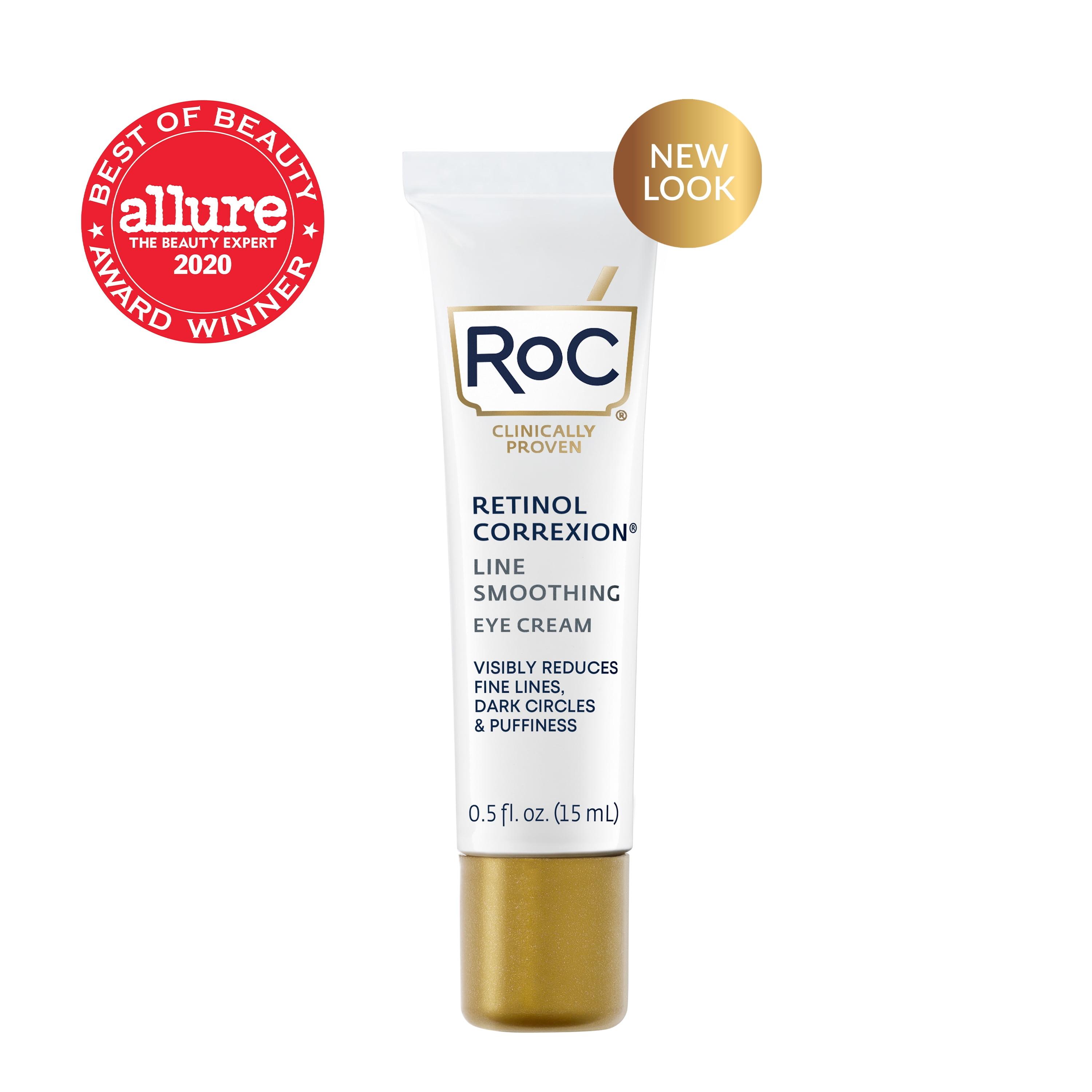 RoC Retinol Correxion Line Smoothing Eye Cream with RoC Retinol, Non ...