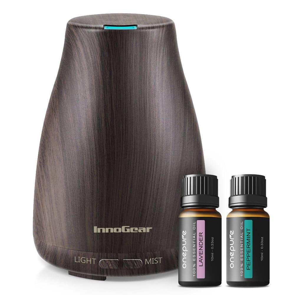 InnoGear Upgraded Aromatherapy Essential Oil Diffuser,Ultrasonic ...