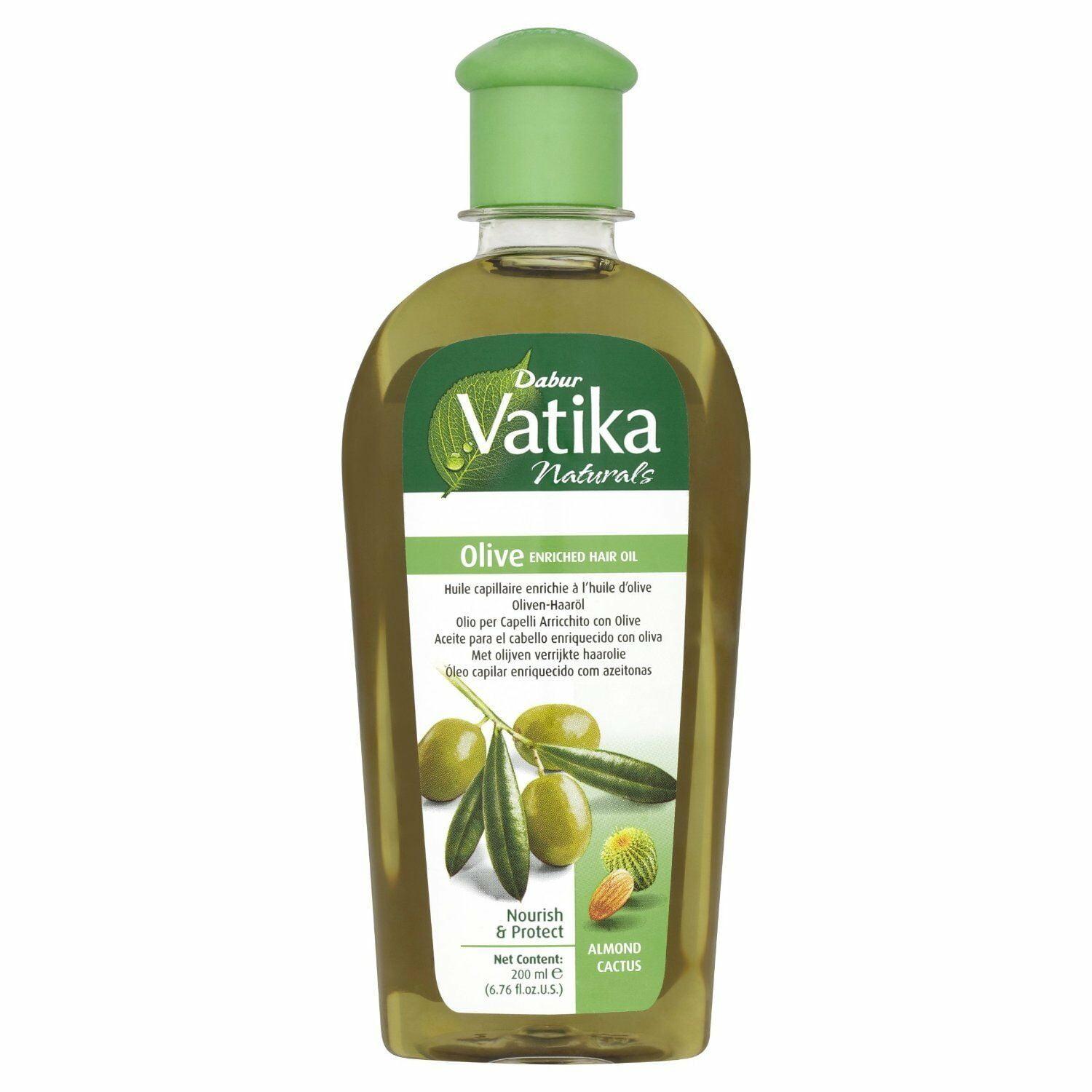 Buy 200ml Dabur Vatika Olive Enriched Hair Oil Loss Nourish Protect BUY ...