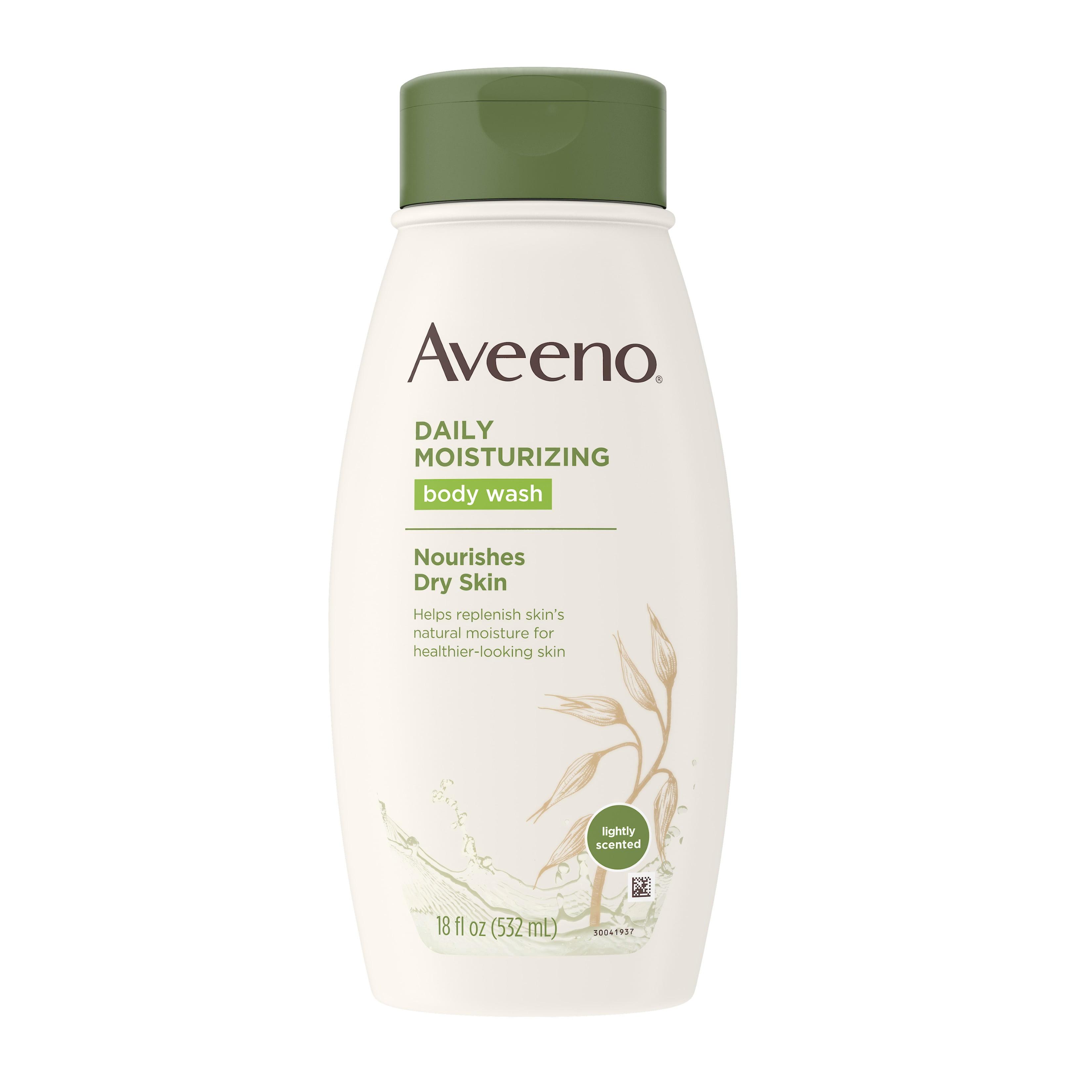 Aveeno Daily Moisturizing Body Wash with Soothing Oat, 18 fl. oz ...