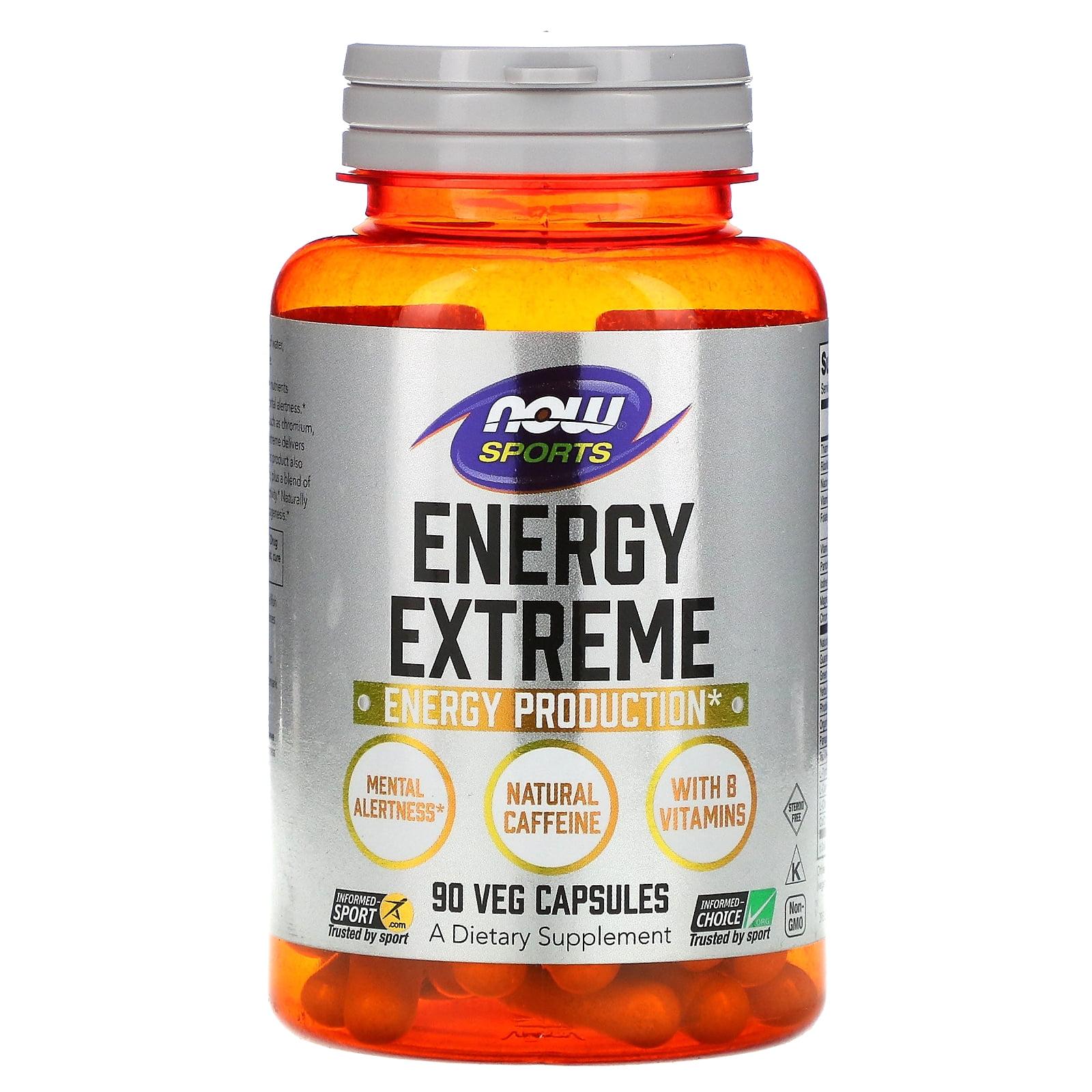 Now Foods Sports, Energy Extreme, 90 Veg Capsules - Walmart.com