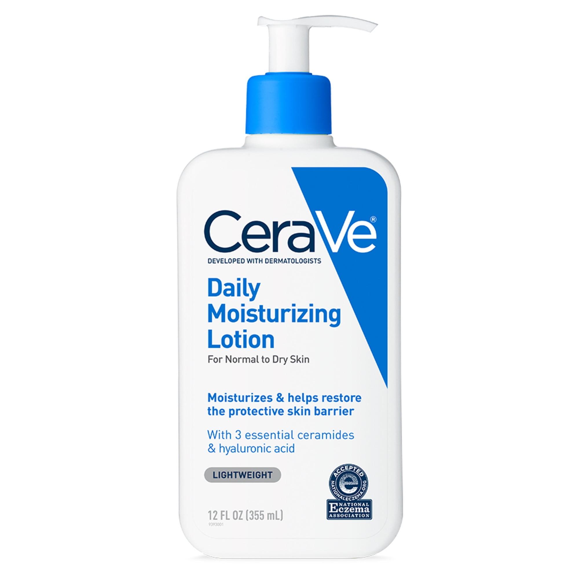 CeraVe Daily Moisturizing Lotion for Normal to Dry Skin, 12 oz ...