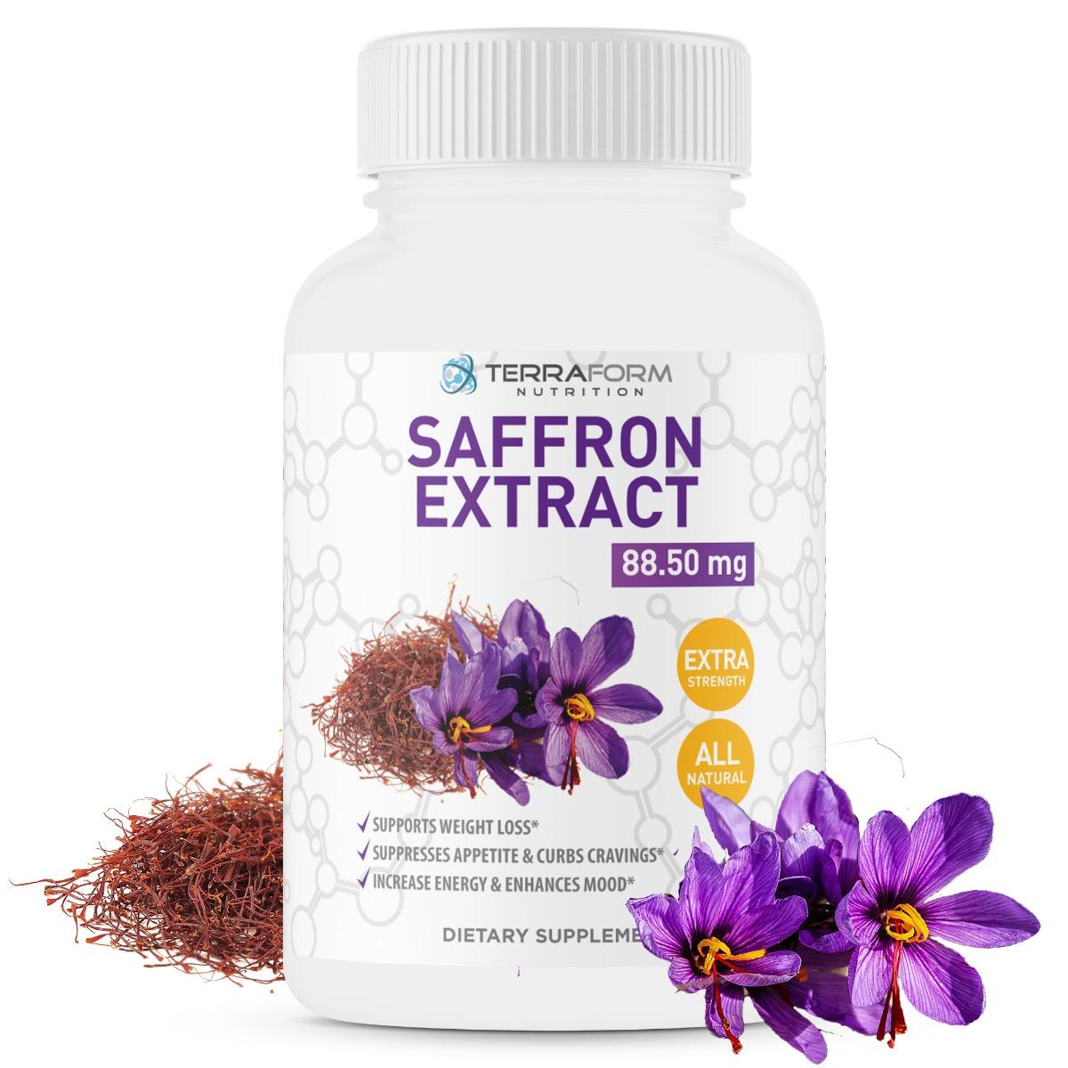 Saffron Extract Pills – Natural Appetite Suppressant Supplement ...