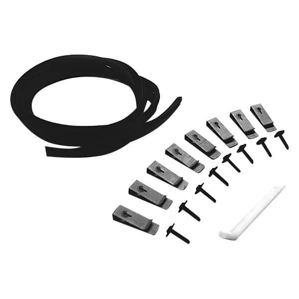 Bushwacker® 000048-01 - Wiper Style Hollow Replacement Edge Trim