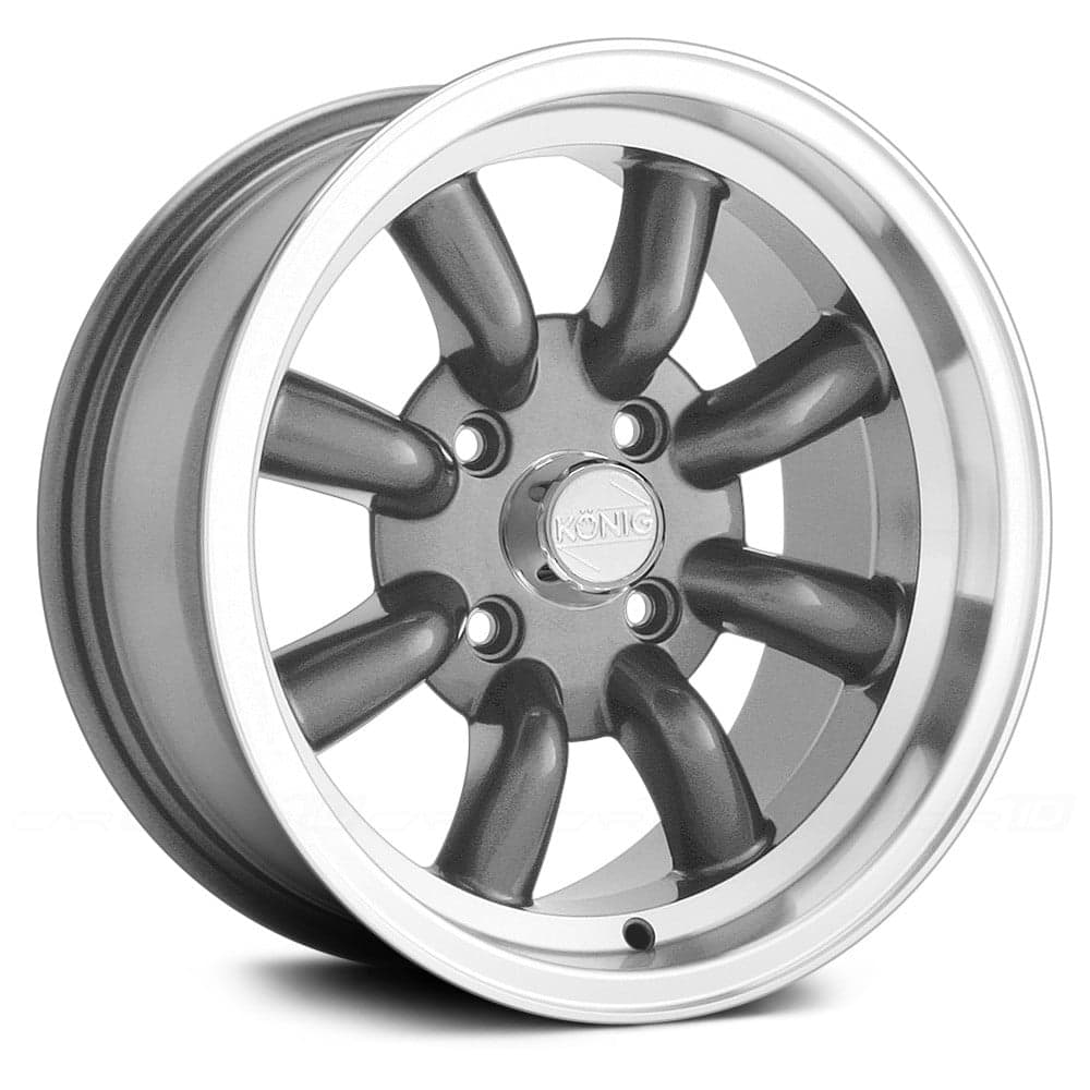 KONIG® REWIND Wheels - Graphite with Machined Lip Rims
